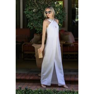 Elegant White Maxi Dress